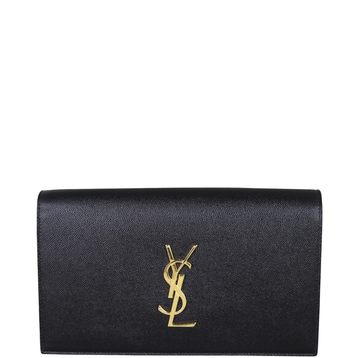 Saint Laurent Kate Monogram Clutch Front