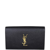 Saint Laurent Kate Monogram Clutch Front