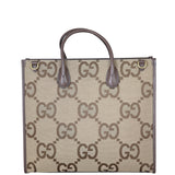 Gucci Jumbo GG Canvas Web Tote Back
