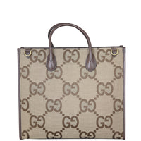 Gucci Jumbo GG Canvas Web Tote Back