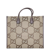 Gucci Jumbo GG Canvas Web Tote Front