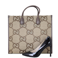 Gucci Jumbo GG Canvas Web Tote Shoe