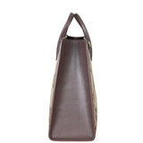 Gucci Jumbo GG Canvas Web Tote Side