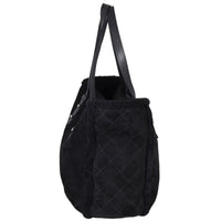 Chanel CC Shearling Tote Side