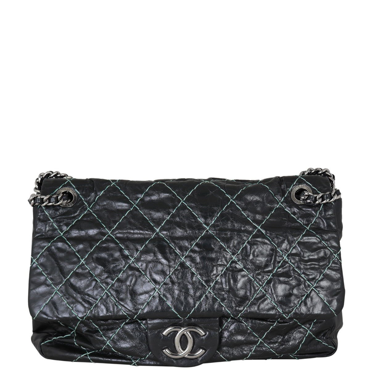 Chanel Wild Stitch Chain Flap Front