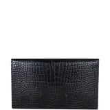 Saint Laurent Uptown Croc-Embossed Back