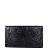 Saint Laurent Uptown Croc-Embossed Back