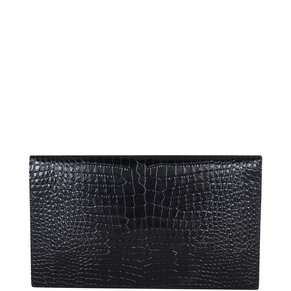 Saint Laurent Uptown Croc-Embossed Back