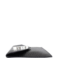 Saint Laurent Uptown Croc-Embossed Side