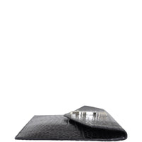 Saint Laurent Uptown Croc-Embossed Side