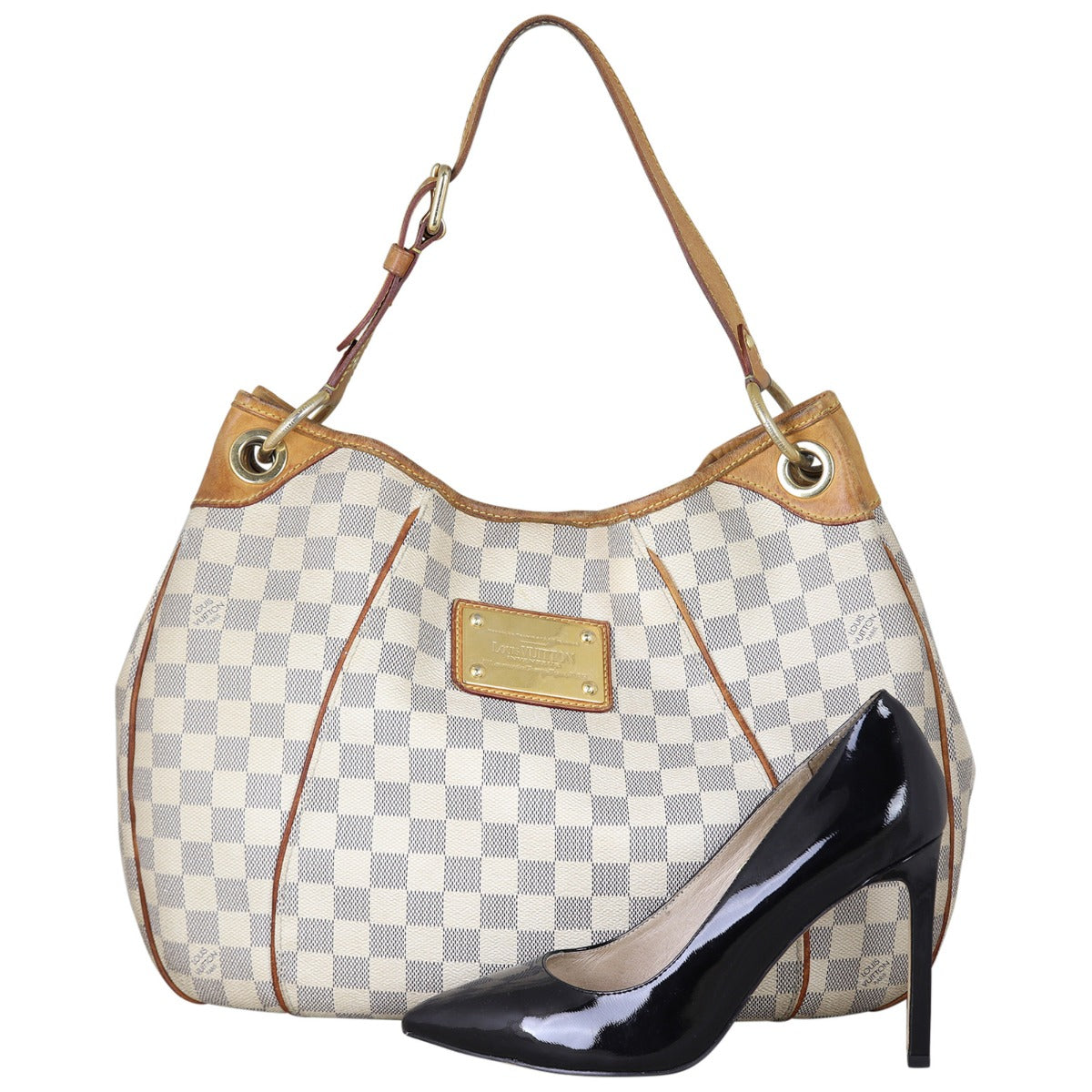 Louis Vuitton Galliera GM Damier Azur Shoe