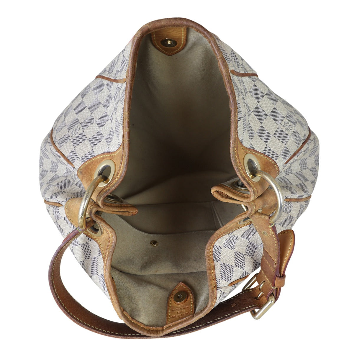 Louis Vuitton Galliera GM Damier Azur Whole Interior