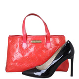 Louis Vuitton Wilshire PM Monogram Vernis Shoe