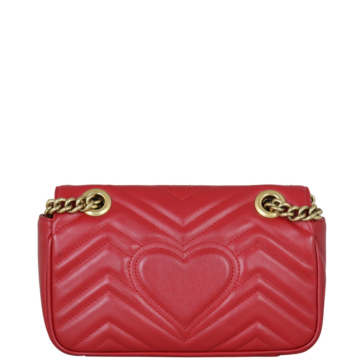 Gucci GG Marmont Matelasse Mini Shoulder Bag Back