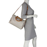 Louis Vuitton Speedy 30 Bandouliere Damier Azur Mannequin