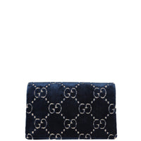 Gucci Dionysus Super Mini GG Velvet Bag Back