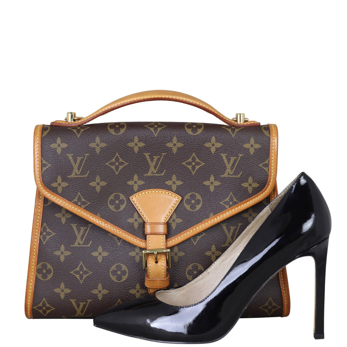 Louis Vuitton Bel Air Satchel Monogram Shoe