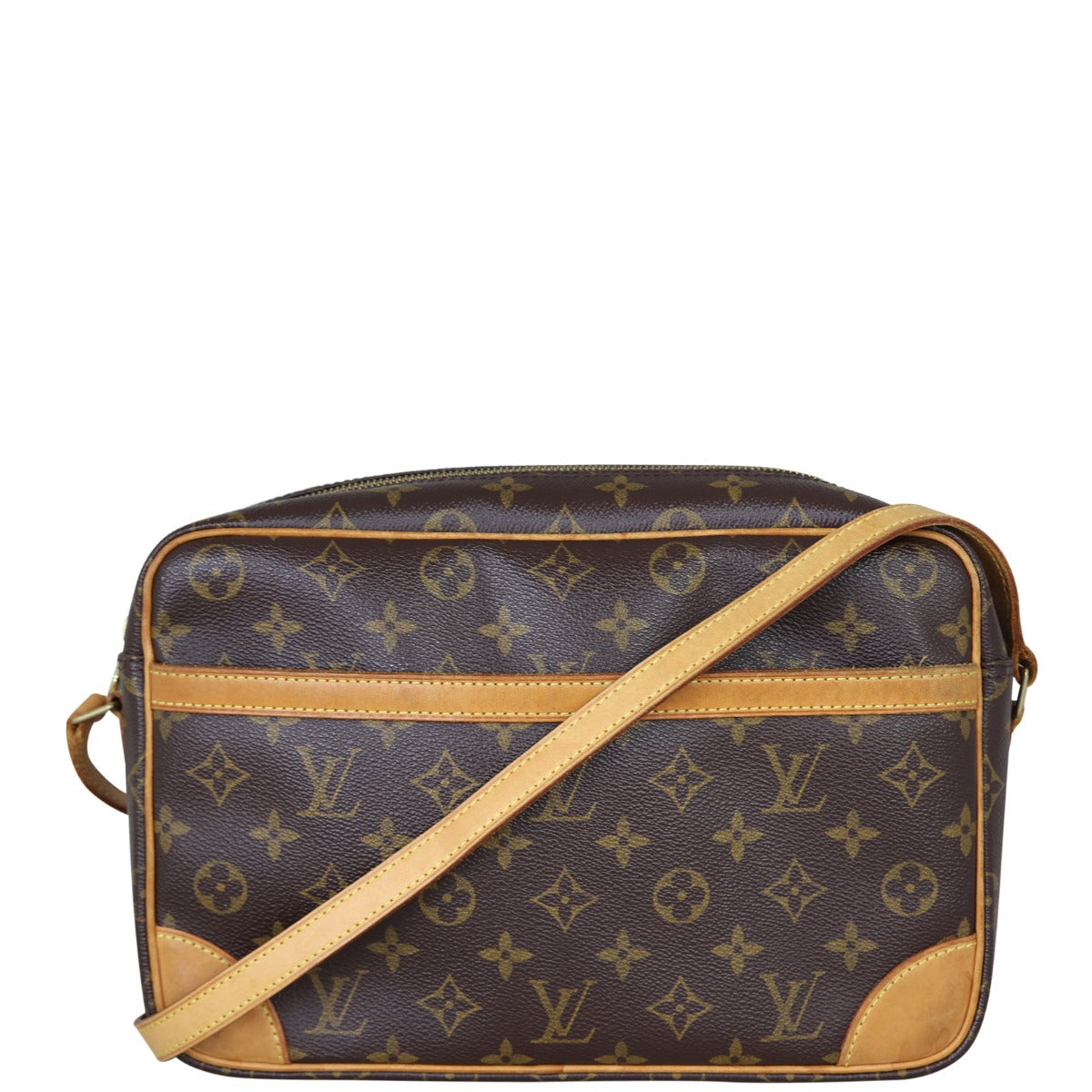 Louis Vuitton Trocadero 27 Monogram Front With Strap