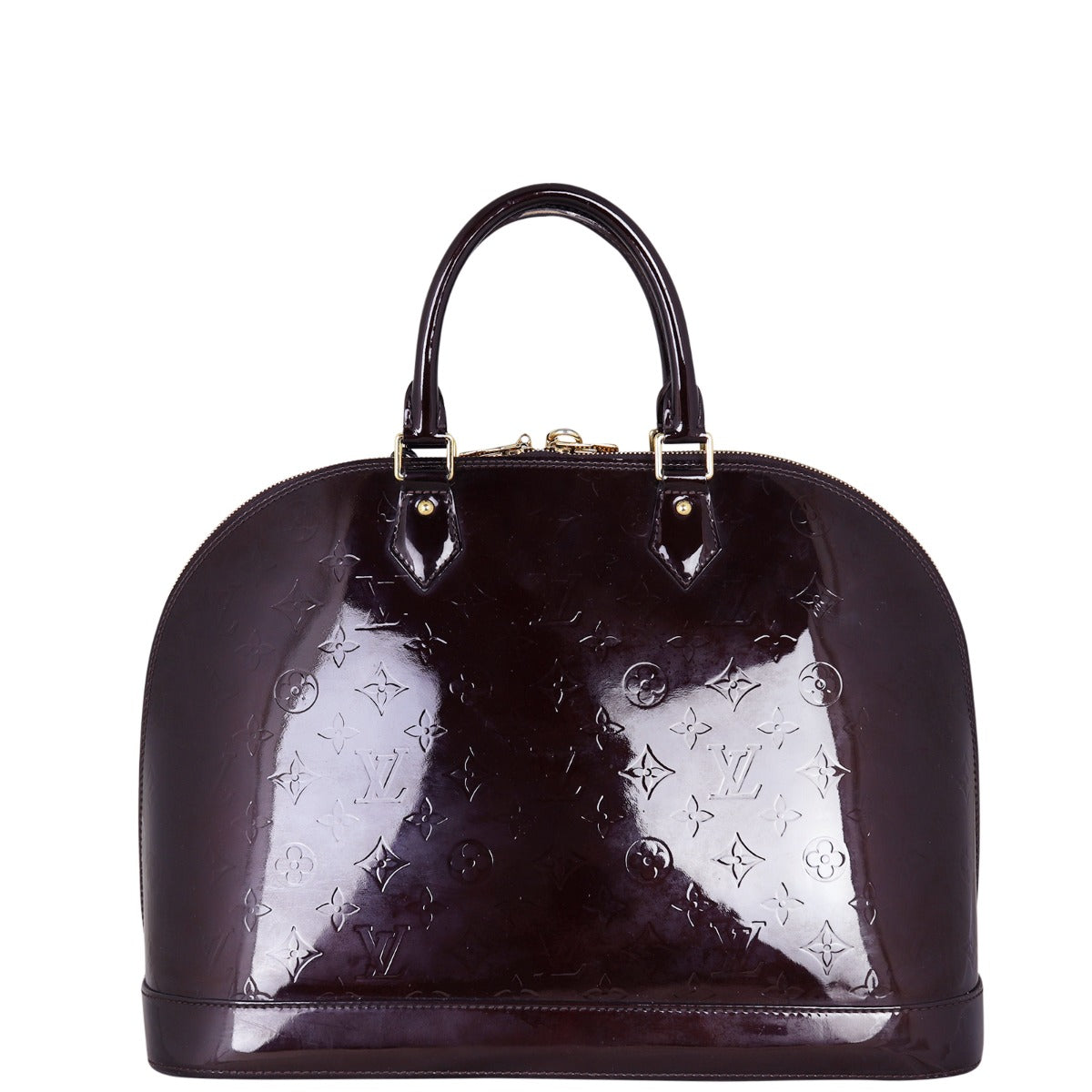 Louis Vuitton Alma GM Monogram Vernis Back