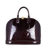 Louis Vuitton Alma GM Monogram Vernis Front
