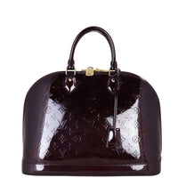 Louis Vuitton Alma GM Monogram Vernis Front