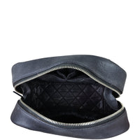 Chanel Quilted Cosmetic Case Medium Whole Interior