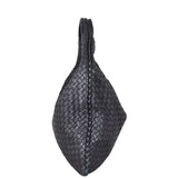 Bottega Veneta Intrecciato Hobo (Black) Side
