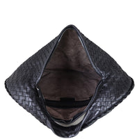 Bottega Veneta Intrecciato Hobo (Black) Whole Interior