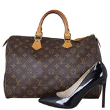 Louis Vuitton Speedy 35 Monogram Shoe