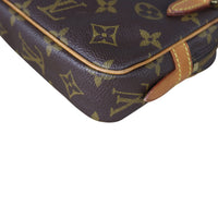 Louis Vuitton Marly Bandouliere Monogram Corner Close Up