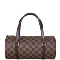 Louis Vuitton Papillon 26 Damier Ebene Front