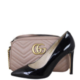 Gucci GG Marmont Small Camera Bag Shoe