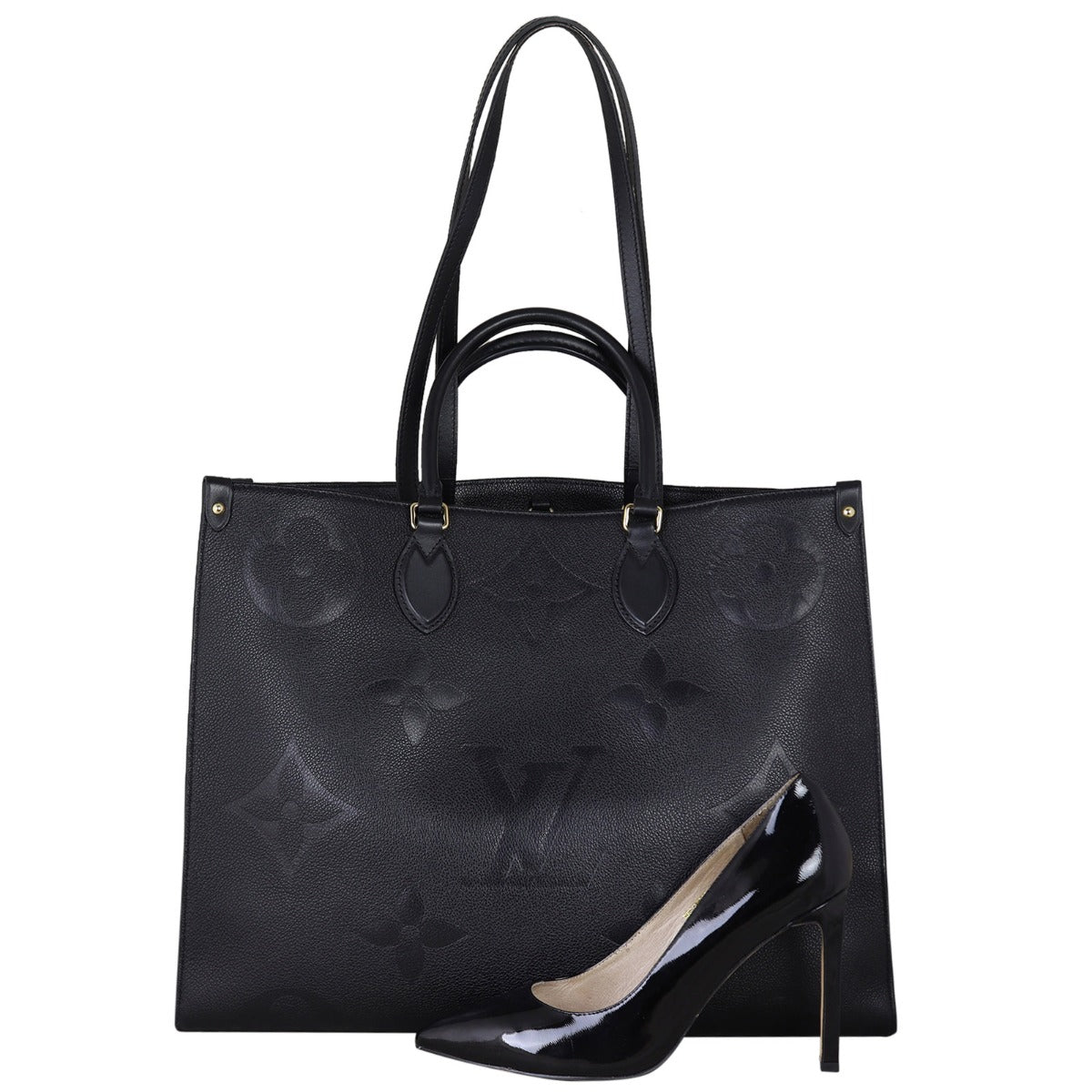 Louis Vuitton OnTheGo GM Monogram Empreinte Giant Shoe