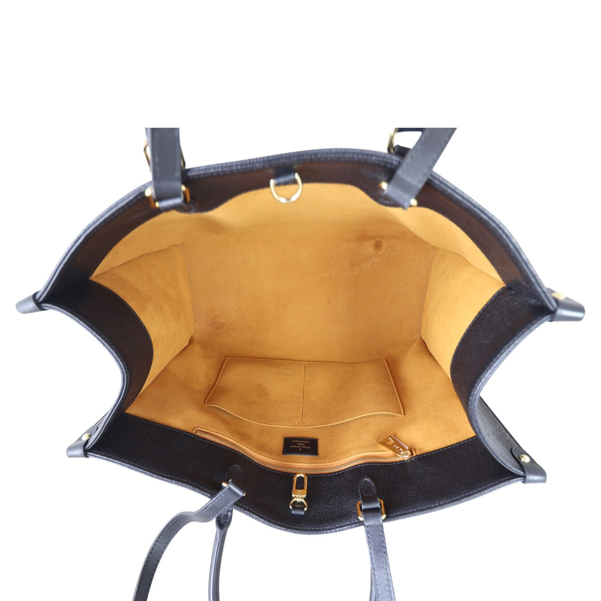 Louis Vuitton OnTheGo GM Monogram Empreinte Giant Whole Interior