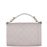 Chanel Label Click Flap Bag Back