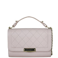 Chanel Label Click Flap Bag Front