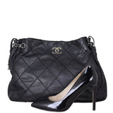 Chanel CC Expandable Zip Around Tote Shoe
