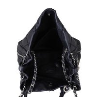 Chanel CC Expandable Zip Around Tote Whole Interior