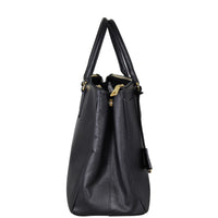 Prada Saffiano Lux Galleria Double Zip Tote Large Side