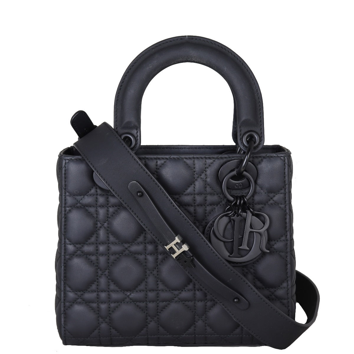 Dior Lady Dior Small Ultramatte Front With Strap