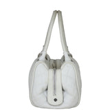 Chanel Quilted Bowling Bag Side