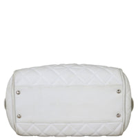 Chanel Quilted Bowling Bag Base