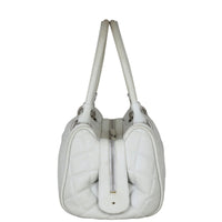 Chanel Quilted Bowling Bag Side