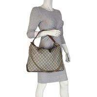 Gucci GG Supreme Linea A Hobo Mannequin