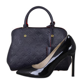 Louis Vuitton Montaigne BB Monogram Empriente Shoe