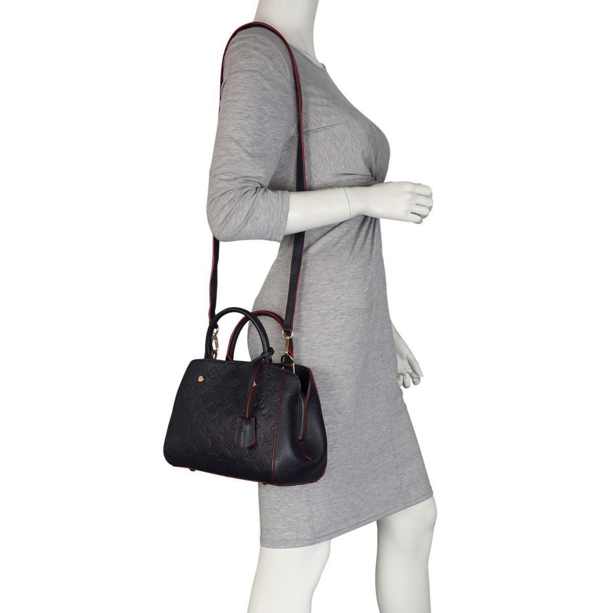 Louis Vuitton Montaigne BB Monogram Empriente Mannequin