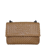 Bottega Veneta Intrecciato Olimpia Bag Front