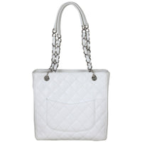 Chanel Petite Shopping Tote Back