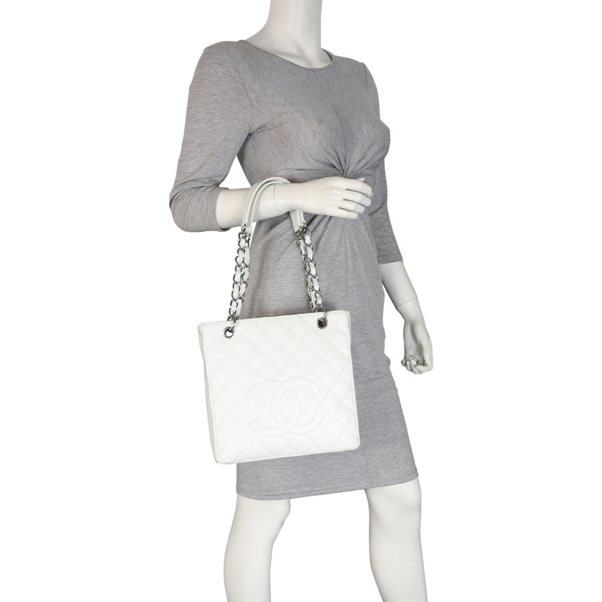 Chanel Petite Shopping Tote Mannequin