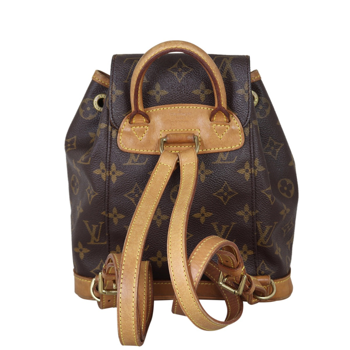 Louis Vuitton Montsouris PM Monogram Back